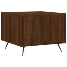 Berkfield Home Decorative Coffee Tables 2 pcs Brown Oak 50x50x40 cm Engineered Wood - Size: 50 x 50 x 40 cm - thumbnail 9