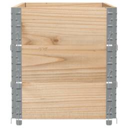Berkfield Home Garden Planter 100x50 cm Solid Wood Pine in Brown - thumbnail 4