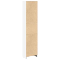 Berkfield Home Bookcase White 40x24x176 cm Engineered Wood - Size: 40 x 24 x 176 cm - thumbnail 6