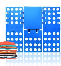 Shatchi Magic Fast Speed Adult Clothes Shirt Folder Organizer Flip Folding Board in Blue - thumbnail 1