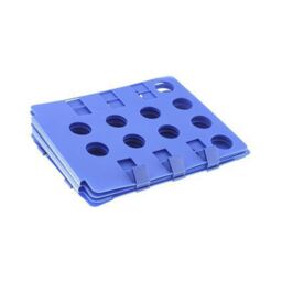 Shatchi Magic Fast Speed Adult Clothes Shirt Folder Organizer Flip Folding Board in Blue - thumbnail 8