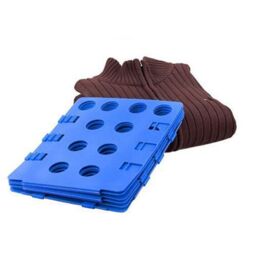 Shatchi Magic Fast Speed Adult Clothes Shirt Folder Organizer Flip Folding Board in Blue - thumbnail 7