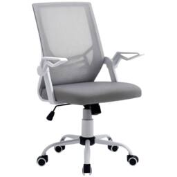 Kelvenix Mesh Home Office Chair Swivel in Grey - Size: 0.6m2 - thumbnail 1
