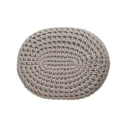 Wyld Haus Mantua Beige Hand Woven Oblong Footstool - thumbnail 9