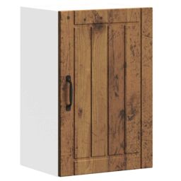 Berkfield Home Kitchen Wall Cabinet Lucca Old Wood Engineered Wood in Brown - thumbnail 2