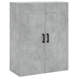 Berkfield Home Highboard Concrete Grey 69.5x34x180 cm Engineered Wood - thumbnail 5