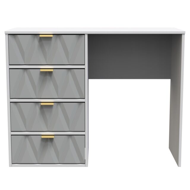Ready Assembled 2 U Dallas 4 Drawer Vanity (Ready Assembled) in Mid Grey - image 1
