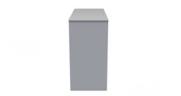 Ready Assembled 2 U Dallas 4 Drawer Vanity (Ready Assembled) in Mid Grey - thumbnail 4