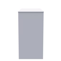 Ready Assembled 2 U Dallas 4 Drawer Vanity (Ready Assembled) in Mid Grey - thumbnail 3