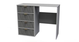 Ready Assembled 2 U Dallas 4 Drawer Vanity (Ready Assembled) in Mid Grey - thumbnail 6