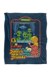 Steven Rhodes Jenny'S New Friends Silky Touch Super Soft Throw Blanket - Size: Small - thumbnail 1
