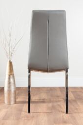 FurnitureboxUK Imperia 6 Grey Dining Table & 6 Isco Chairs - thumbnail 5