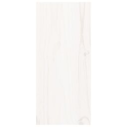 Berkfield Home Wine Cabinet White 56x25x56 cm Solid Wood Pine - Size: 56 x 25 x 56 cm - thumbnail 6
