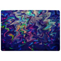 Benjamin Tate Design Psychedelic Marble Rug in Natural - Size: Large