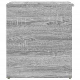 Berkfield Home Storage Chest Grey Sonoma 84x42x46 cm Engineered Wood - Size: 84 x 42 x 46 cm - thumbnail 5