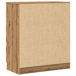 Berkfield Home Sideboard Artisan Oak 60x30x70 cm Engineered Wood in Brown - Size: 60 x 30 x 70 cm - thumbnail 6