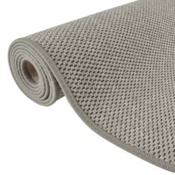 Berkfield Home Elegant Carpet Runner Sisal Look Silver 80x300 cm - Size: 100 cm diameter - thumbnail 5