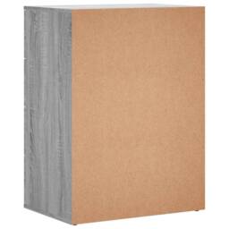 Berkfield Home Sideboard Grey Sonoma 60x39x80 cm Engineered Wood - Size: 60 x 39 x 80 cm - thumbnail 8