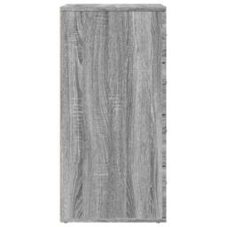 Berkfield Home Sideboard Grey Sonoma 60x39x80 cm Engineered Wood - Size: 60 x 39 x 80 cm - thumbnail 7