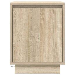 Berkfield Home Bedside Cabinets with LED Lights¬†2 pcs Sonoma Oak 38x34x50 cm - Size: 38 x 34 x 50 cm - thumbnail 8