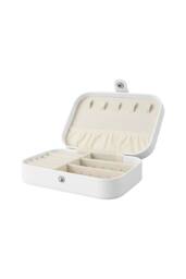 SHEONLY Women's Portable Multi-functional Jewellery Storage Box in White - thumbnail 1