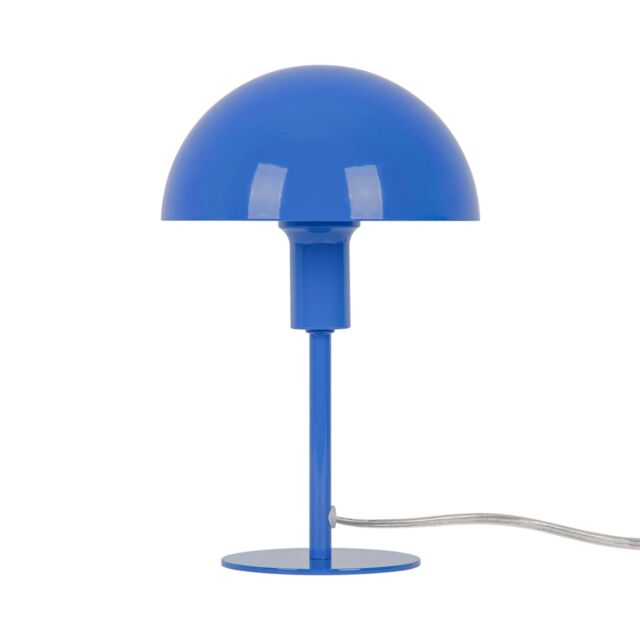 Nordlux Modern Indoor Table Lamp Blue Metal E14 Dome Shade - Mains Powered, IP20 - image 1