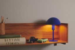Nordlux Modern Indoor Table Lamp Blue Metal E14 Dome Shade - Mains Powered, IP20 - thumbnail 7