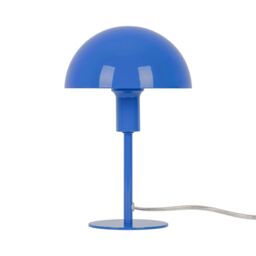 Nordlux Modern Indoor Table Lamp Blue Metal E14 Dome Shade - Mains Powered, IP20 - thumbnail 1