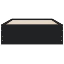 Berkfield Home Modern Bed Frame with Drawers without Mattress Black 100x200 cm - thumbnail 6