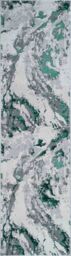 Desire Rugs Picasso Modern Abstract Area Rug - Waterflow-Inspired Design for Trendy Home Décor in Aqua - Size: 120 cm x 170 cm - thumbnail 5