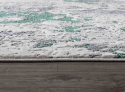 Desire Rugs Picasso Modern Abstract Area Rug - Waterflow-Inspired Design for Trendy Home Décor in Aqua - Size: 120 cm x 170 cm - thumbnail 3