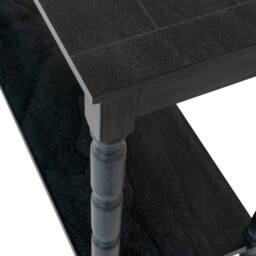 Lemon Pavilion Furniture and Decor Contour Collection Large Console Table - Wood - L40xW160xH80 cm Black - thumbnail 3