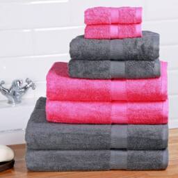 Duncan Stewart Personalised Luxury Cotton Hand Towel in Silver - thumbnail 6