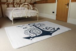 Benjamin Tate Design Everybody Needs Vitamin Sea Rug in Natural - Size: Large - thumbnail 3
