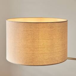 Pagazzi Marston Satin Nickel Floor Lamp in Silver - thumbnail 4