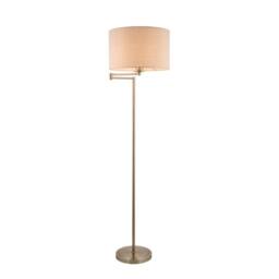 Pagazzi Marston Satin Nickel Floor Lamp in Silver - thumbnail 7
