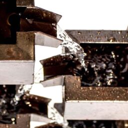 Primrose Corbino 8 Tier Cascading Wall Zinc Water Feature with Lights 109cm in Bronze - thumbnail 6