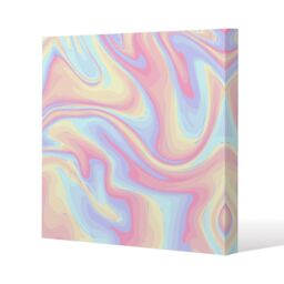 Benjamin Tate Design Colorful marble (Canvas Print) / 127 x 127 x 4cm in Natural - Size: 127 x 127 x 4 cm - thumbnail 1