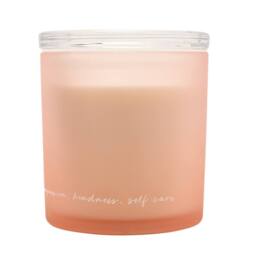 Serenity Quartz Crystal Infused Candle in Pink - thumbnail 5
