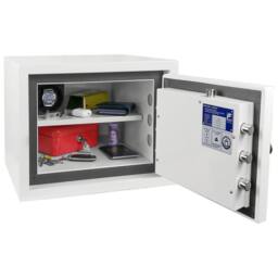 Phoenix Safe Company Phoenix Fortress PRO SS1461K Security Safe with Key Lock, 23 Liters in White - Size: 40 cm x 30 cm - thumbnail 3