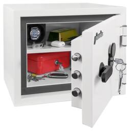 Phoenix Safe Company Phoenix Fortress PRO SS1461K Security Safe with Key Lock, 23 Liters in White - Size: 40 cm x 30 cm - thumbnail 2