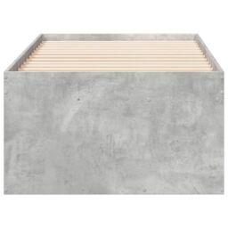 Berkfield Home Daybed with Drawers without Mattress Concrete Grey 90x190 cm Single - thumbnail 5