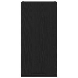 Berkfield Home Wall-mounted Cabinet Black Oak 32x20x67 cm Engineered Wood - Size: 32 x 20 x 67 cm - thumbnail 6