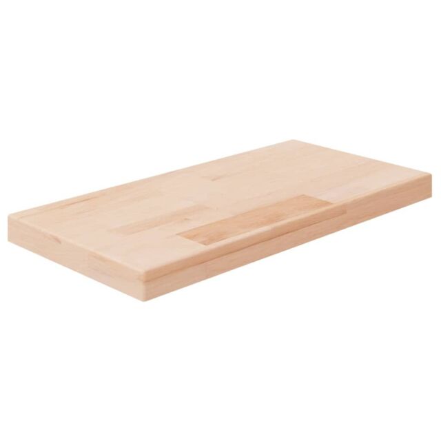 Berkfield Home Shelf Board 40x20x2.5 cm Untreated Solid Wood Oak in Brown - image 1