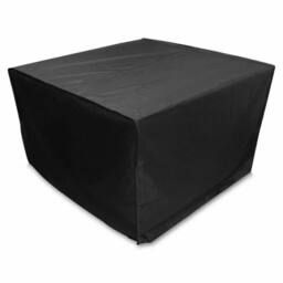 SPETLEK Heavy Duty Waterproof Garden Patio Furniture Cover120CM in Black - Size: 0.6m2