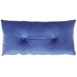 Wyld and Coco Navy Velvet 1-Seater Sofa Bed with Gold Legs in Blue - thumbnail 8