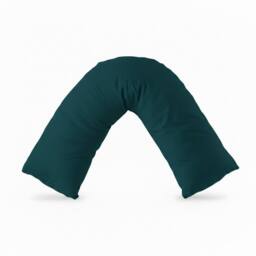 Snug City V Shape Pillowcase for Support Maternity Pillows Polycotton Easy Care in Teal - thumbnail 2