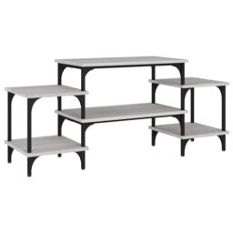 Berkfield Home TV Cabinet Grey Sonoma 117x35x52 cm Engineered Wood - Size: 117 x 35 x 52 cm - thumbnail 2