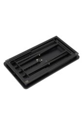 Living and Home Height Adjustable Standing Desk Converter in Black - thumbnail 5