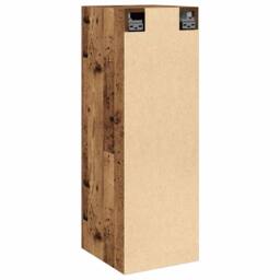 Berkfield Home TV Cabinet Old Wood 30.5x30x90 cm Engineered Wood in Brown - thumbnail 6